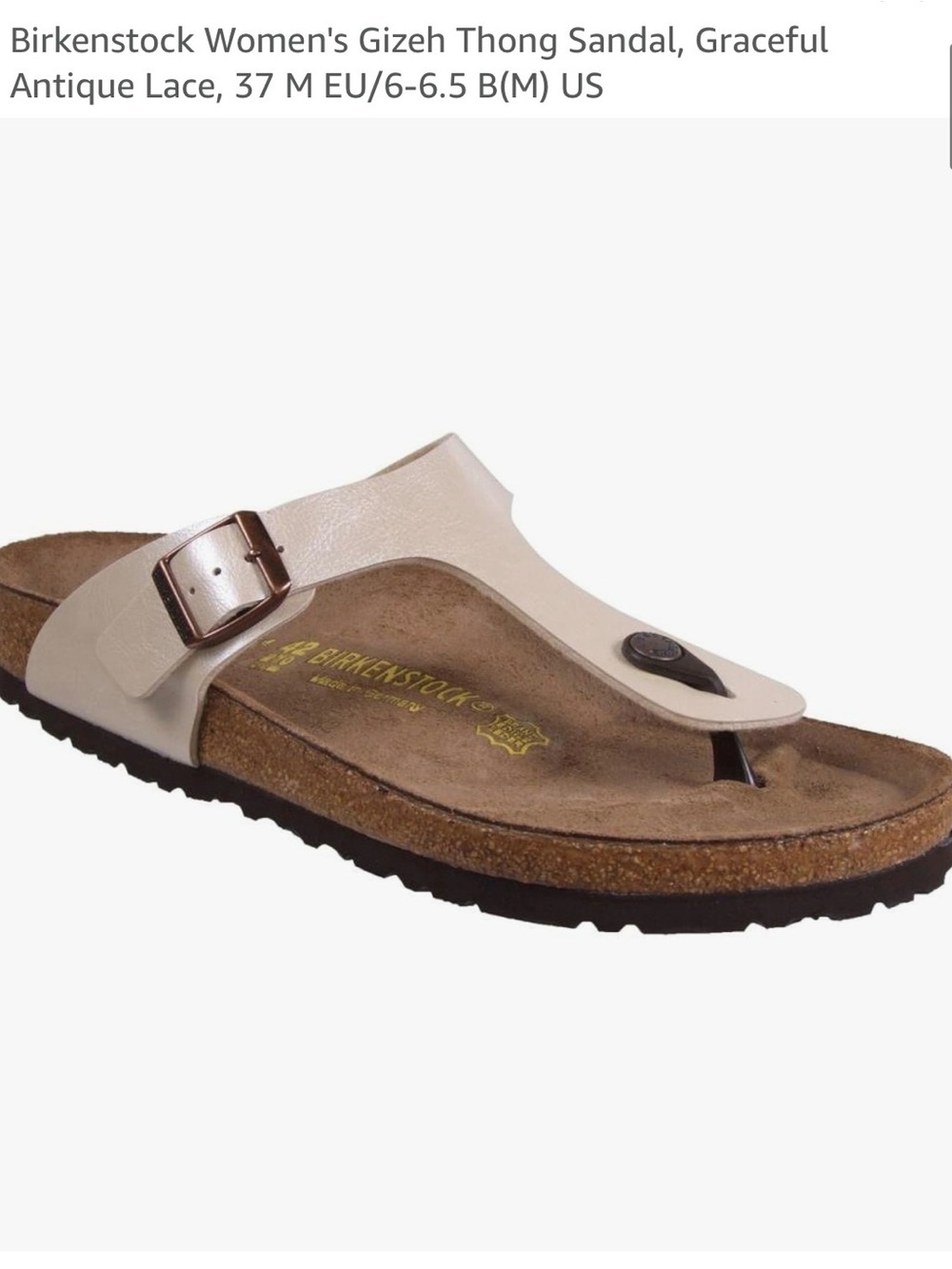 Birkenstock Gizeh Sandal - Picture 7 of 7